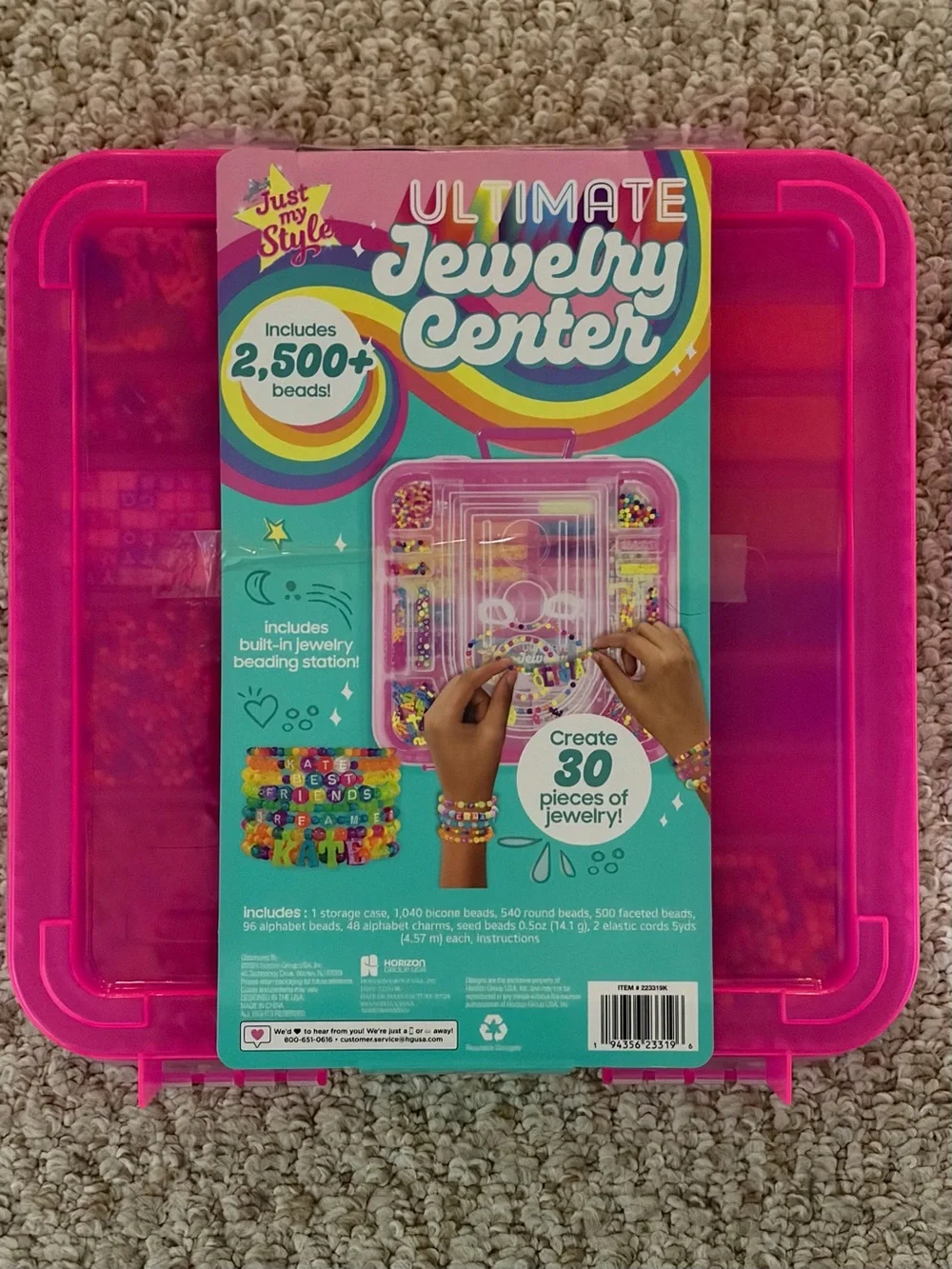Just My Style Ultimate Jewelry Center: Bead Kit